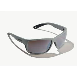 Bajio Bales Beach Basalt Matte Frame - Cuda Silver Glass Lens