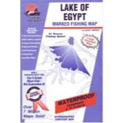Fishing Hot Spots Lake Of Egypt Map
