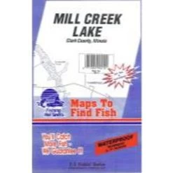 Fishing Hot Spots Mill Creek Map