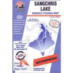 Fishing Hot Spots Sangchris Lake Map