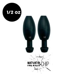Woo! Tungsten 1/2oz Never Chip Tungsten Punch Weight - 2 Pack